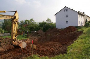 Baugrube 28-05-2010