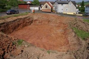 Baugrube 29-05-2010
