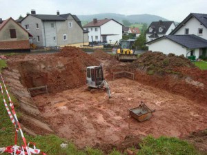 Baugrube 31-05-2010